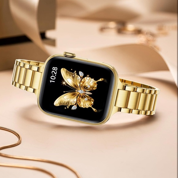 Thin Metal Bands Compatible with Apple Watch Band - Picture 1 of 5